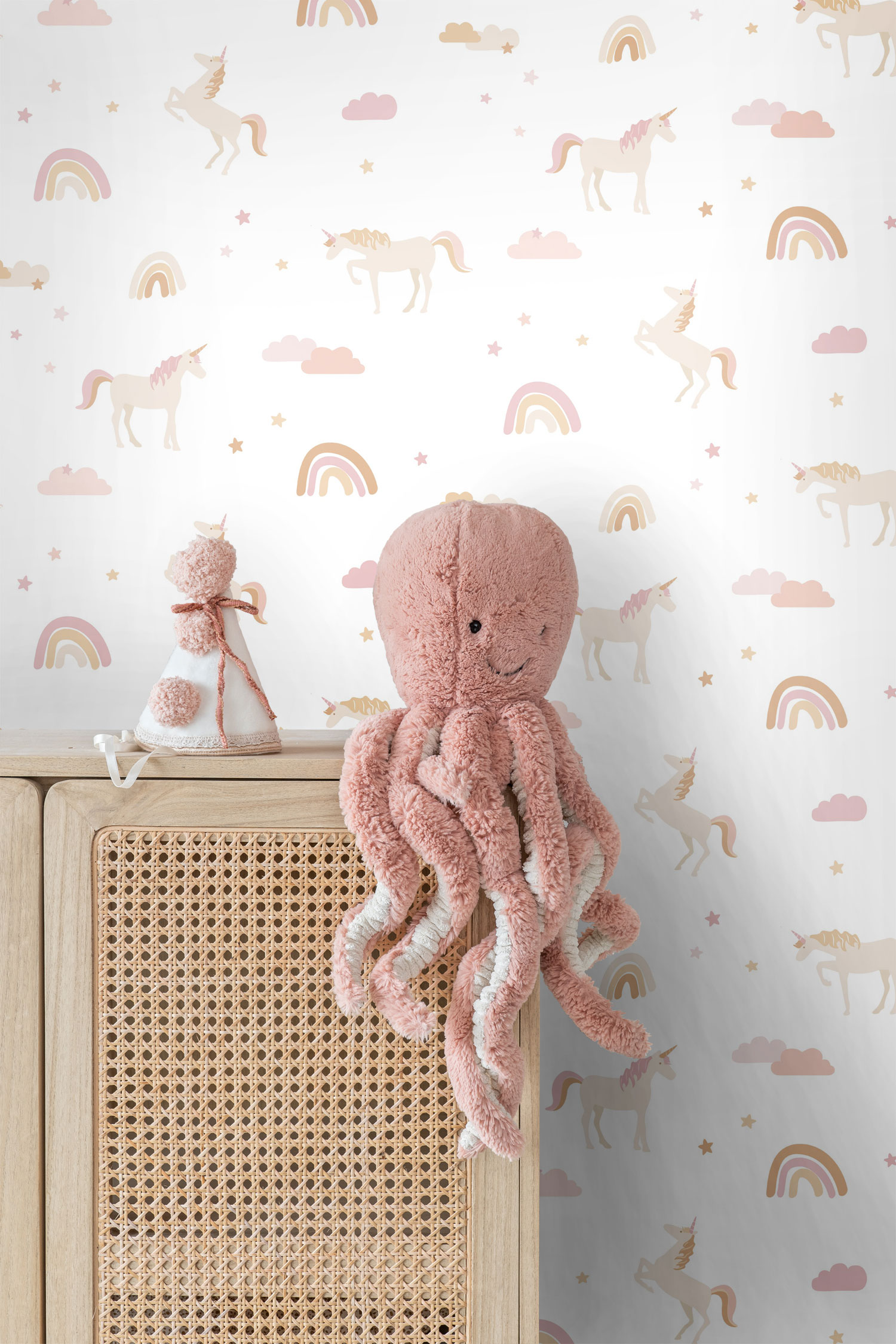 Kindertapete, Regenbögen und Einhörner, 139581, To the Moon and Back, Esta Home