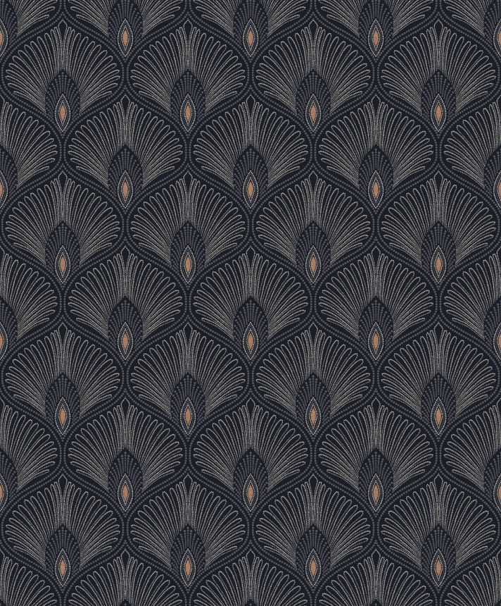 Blaue Barocktapete, OTH206, Othello, Zoom by Masureel