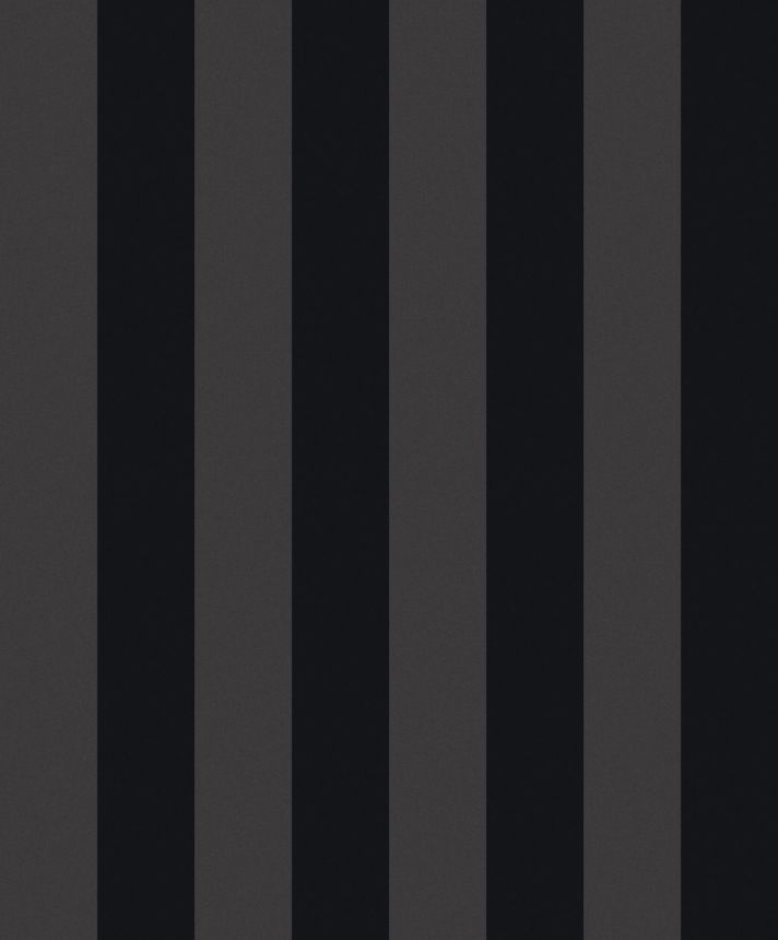 Schwarz gestreifte Tapete, OTH405, Othello, Zoom by Masureel