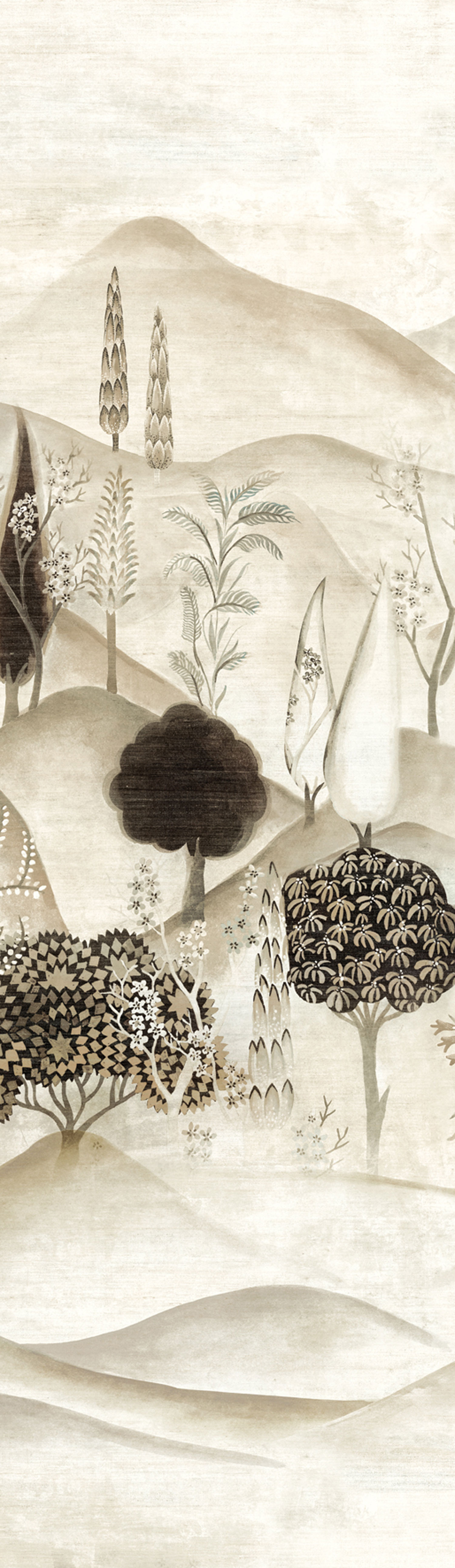 Tapete Wandbilder, Bäume, Landschaft, DGSUM2013, Summer, Khroma by Masureel