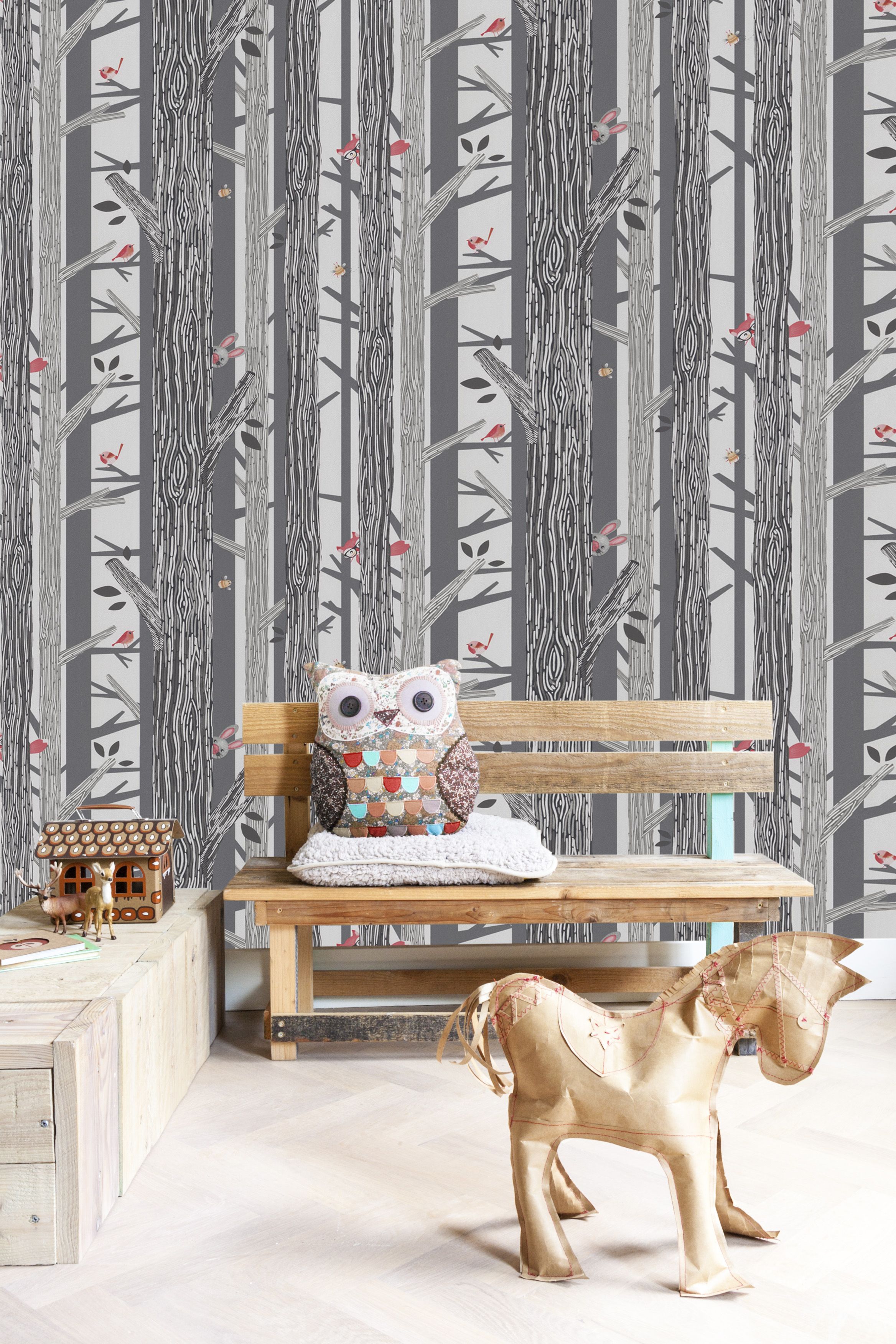 Kindertapete Tiere 219270, Smalltalk, BN International