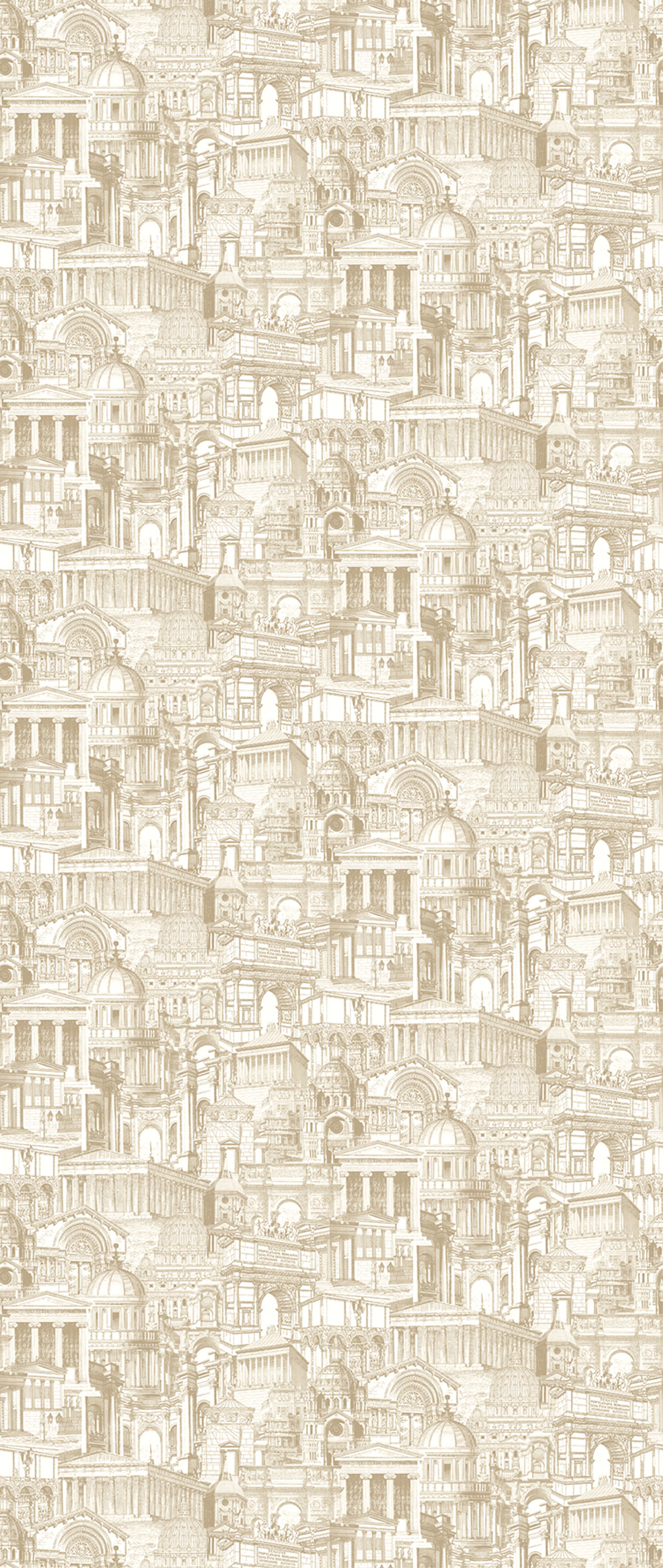 Beige Fototapete, Historische Häuser, DG3ROM102, Wall Designs III, Khroma by Masureel