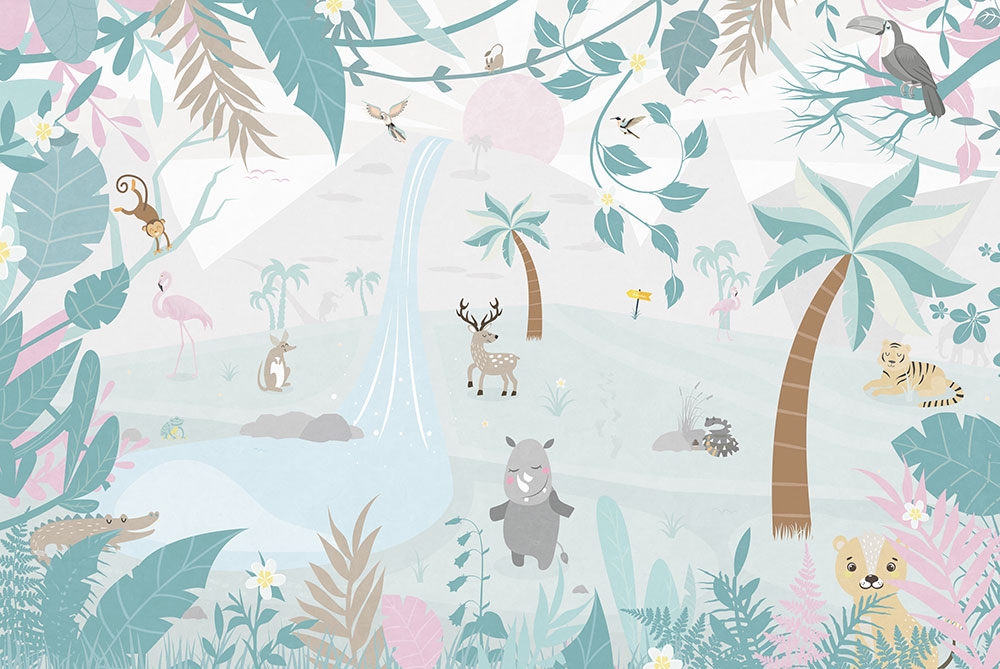 Fototapete für Kinderzimmer 30802, 418,5 x 280 cm, Smalltalk, BN International