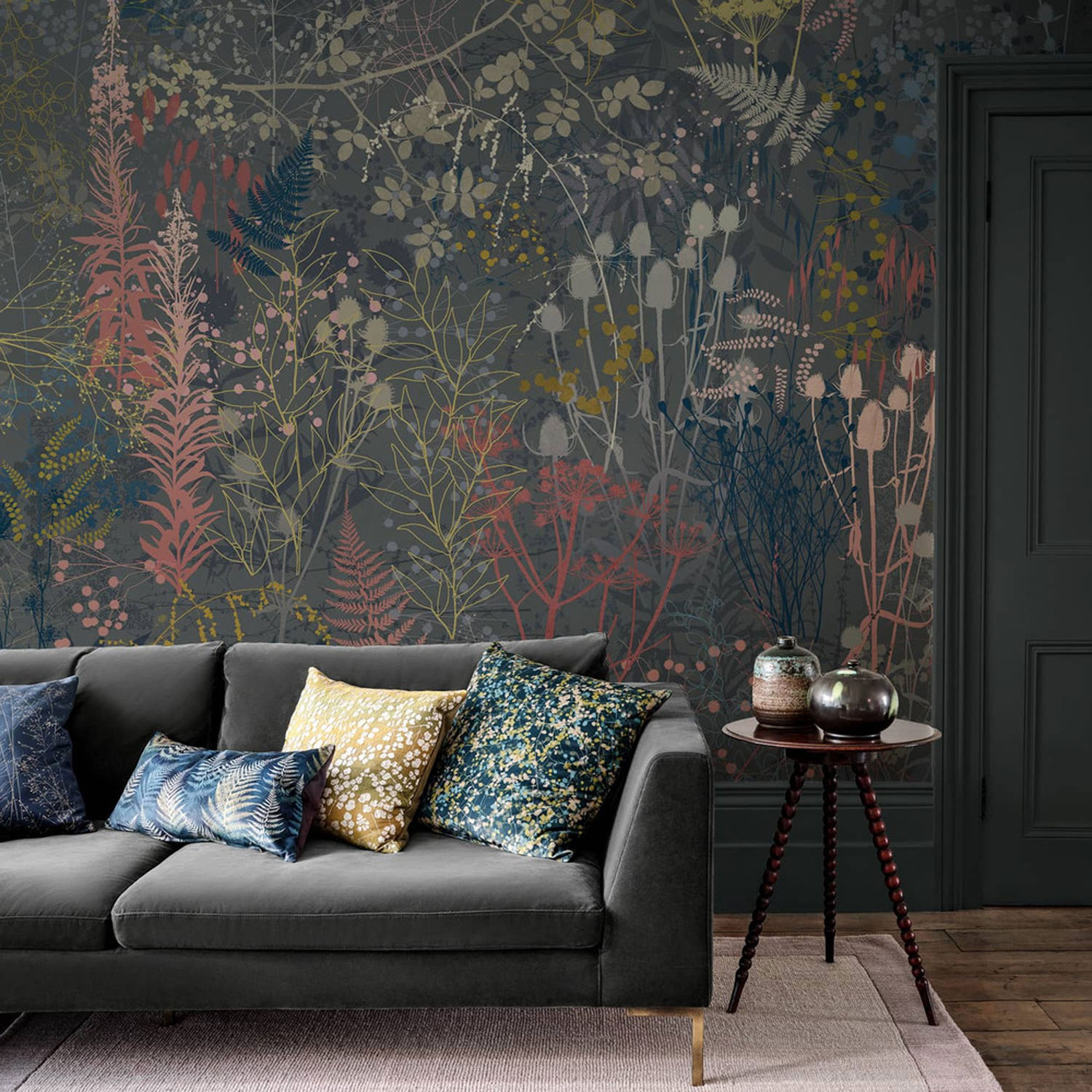 Fototapete mit Wiesengräsern, 120407FXST, Wiltshire Meadow, Clarissa Hulse