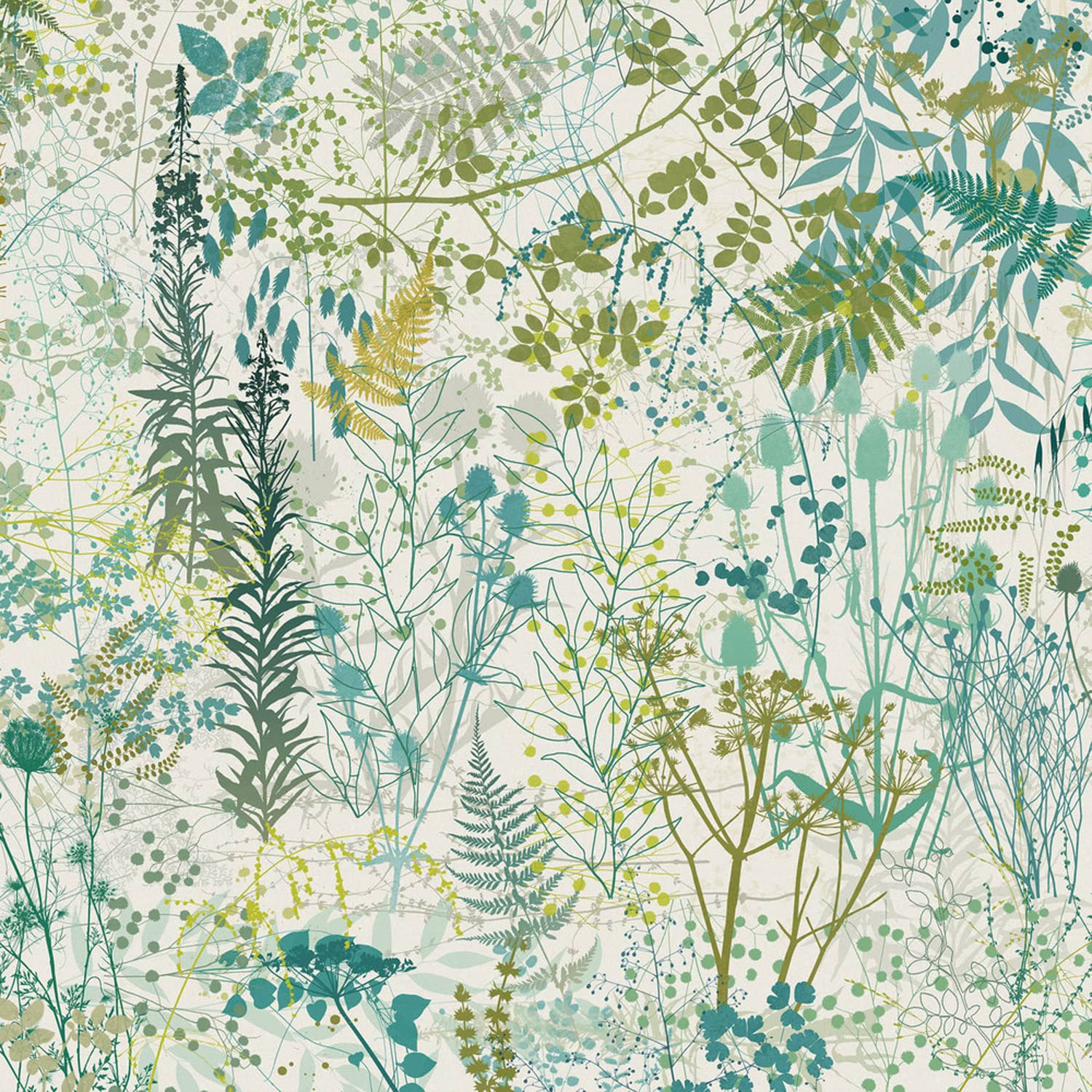 Fototapete mit Wiesengräsern, 120408FXST, Wiltshire Meadow, Clarissa Hulse