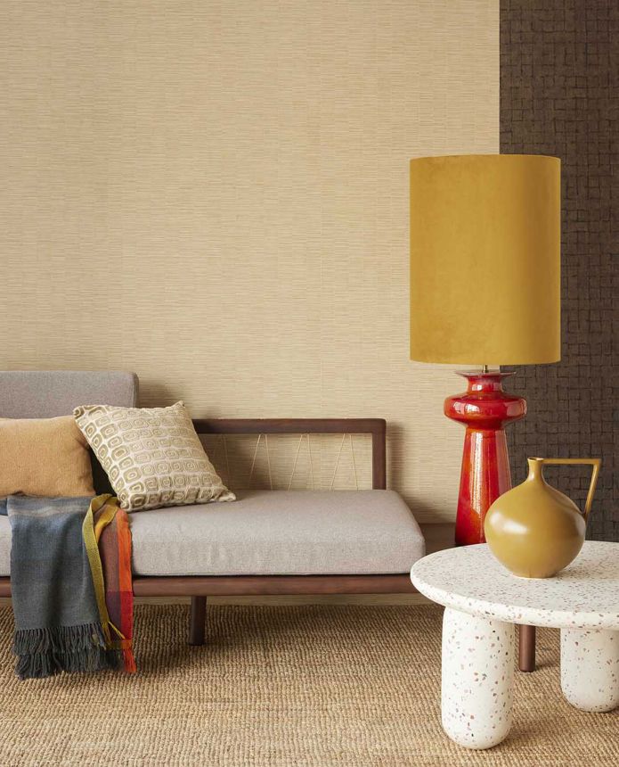 Tapete in cremefarbener Bambusoptik, 333430, Emerald, Eijffinger