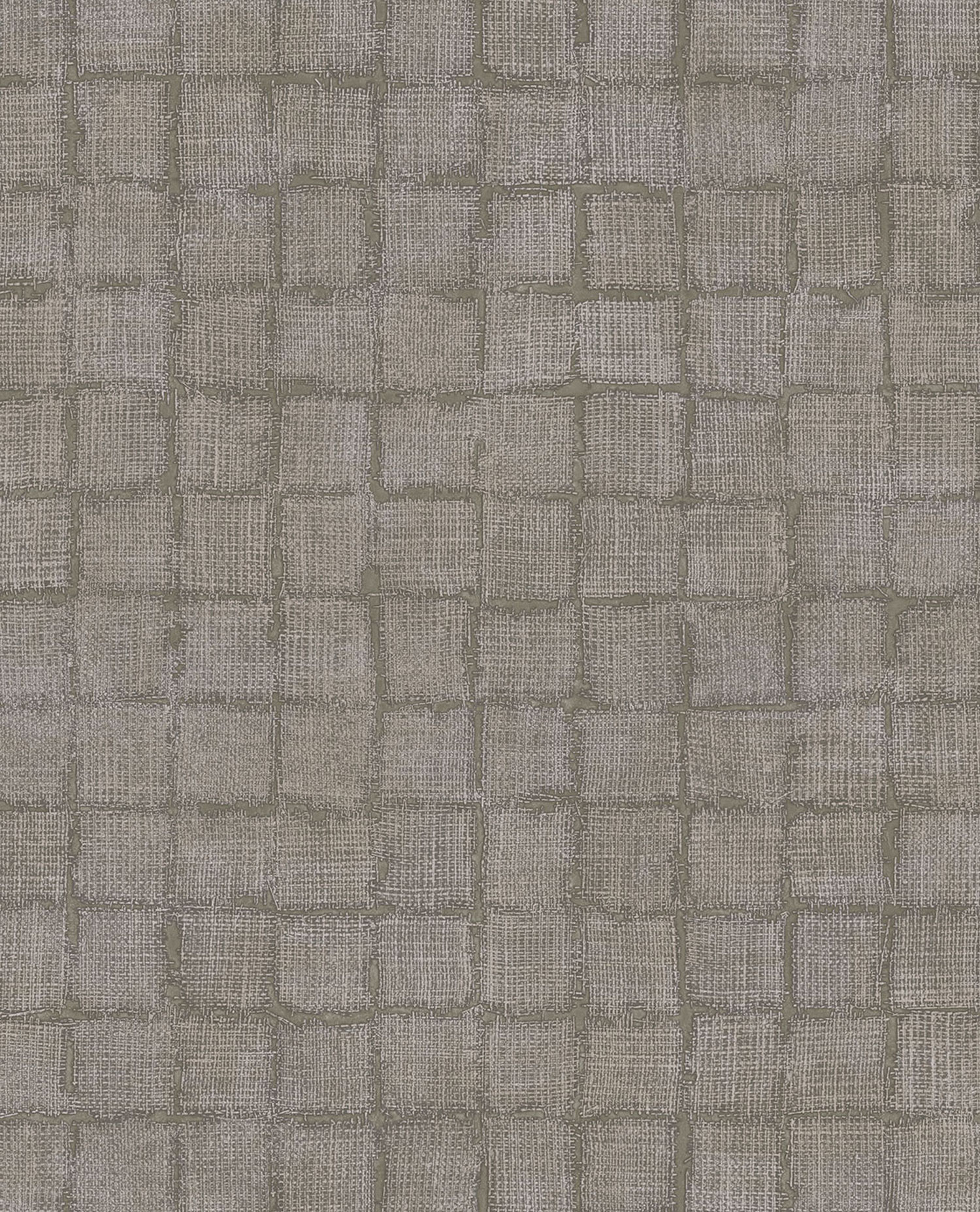 Braungraue Tapete, Stoffimitat, 333452, Emerald, Eijffinger