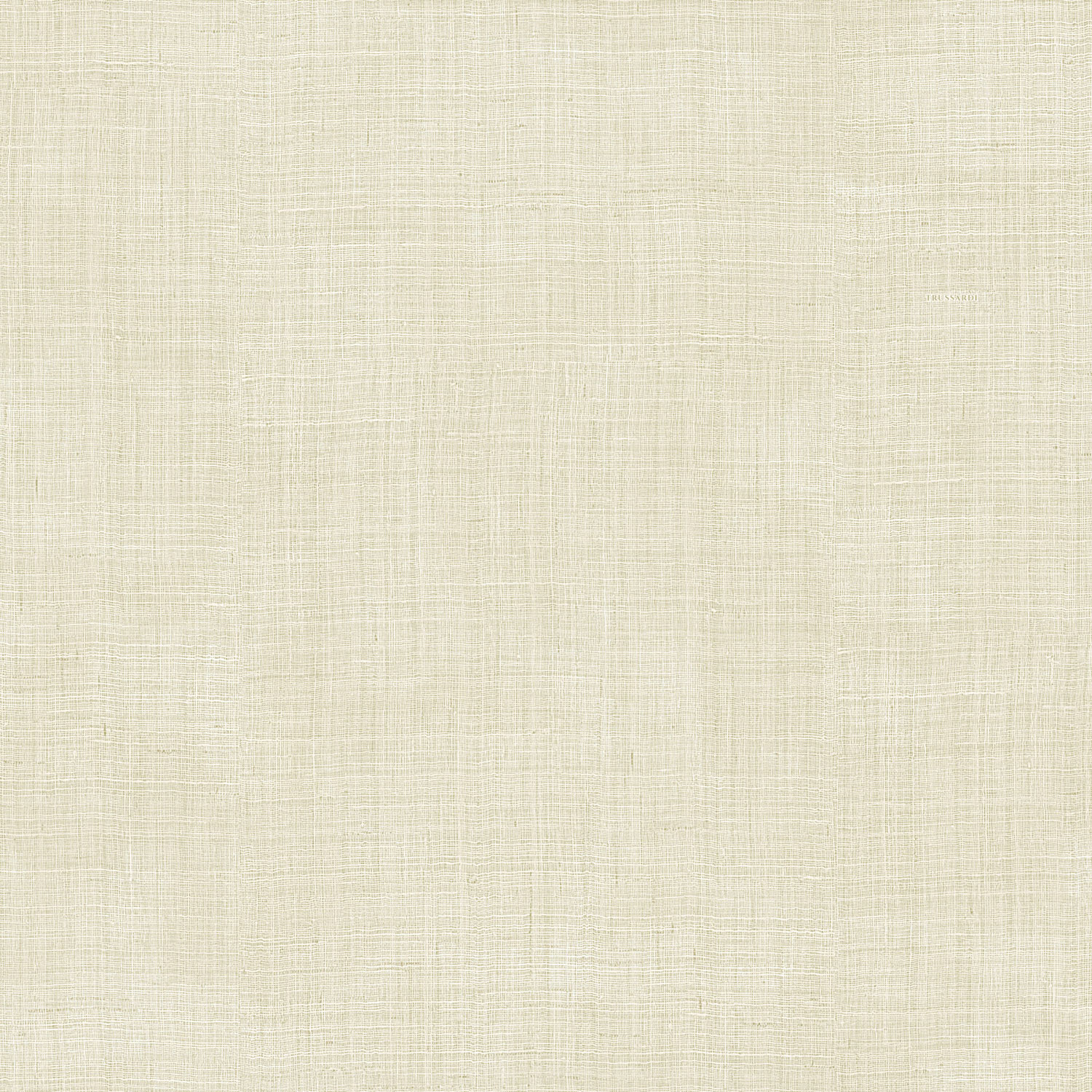 Cremefarbene Luxustapete, Stoffimitat, Z18918, Trussardi 7, Zambaiti Parati