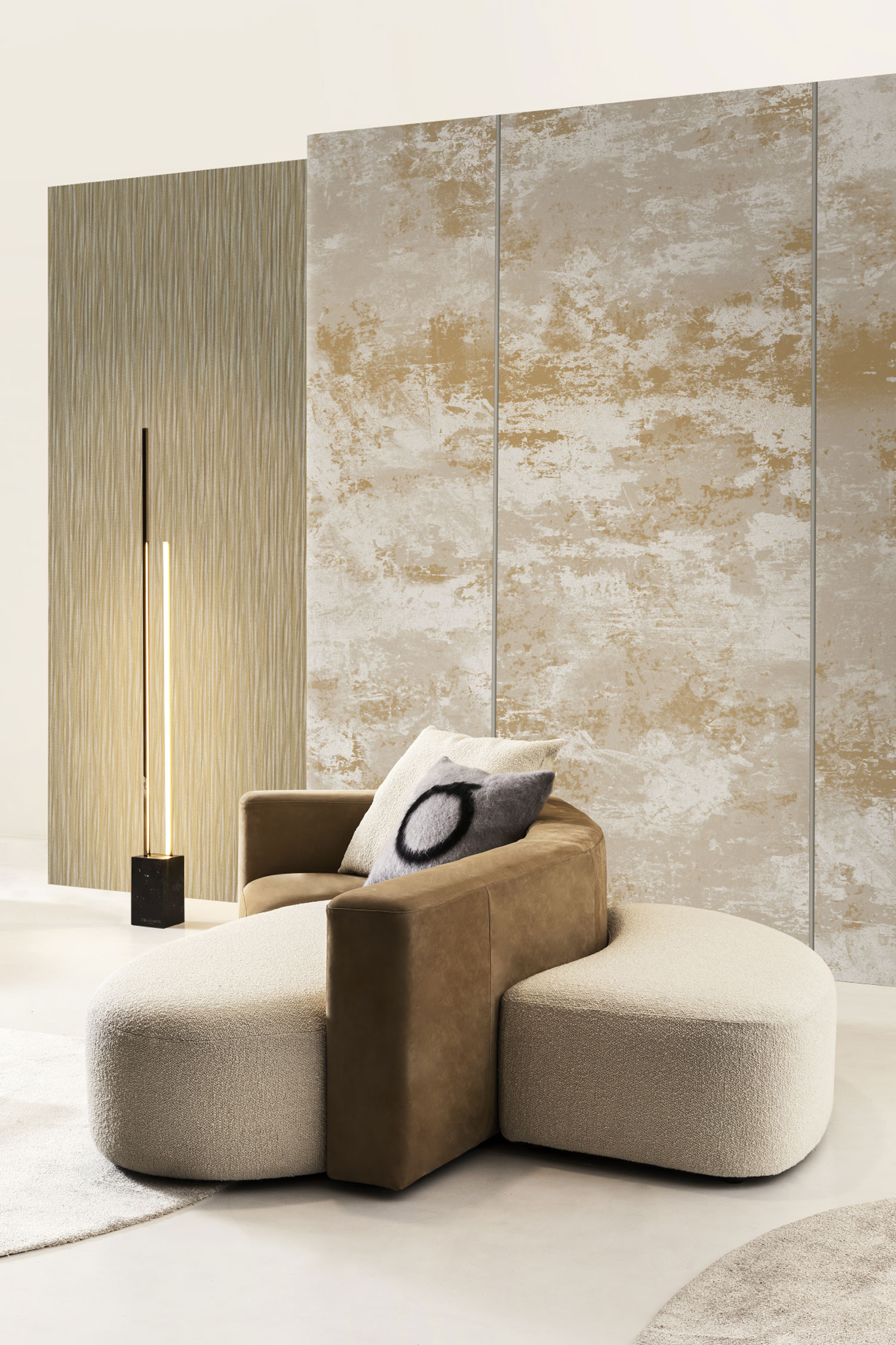 Luxuriöse Fototapete, Stuckputz Z18983, Trussardi 7, Zambaiti Parati