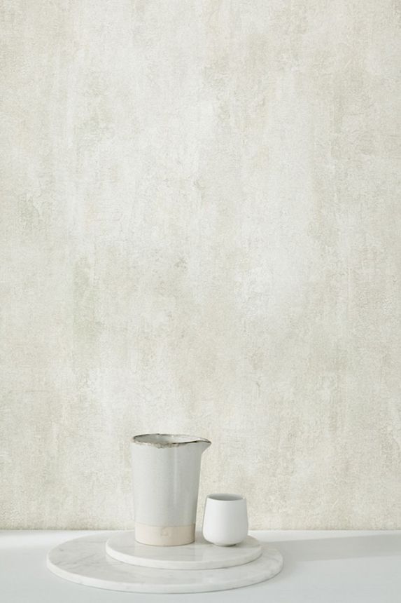 Vliestapete, grau-beige, SOC116, Romance, Masureel