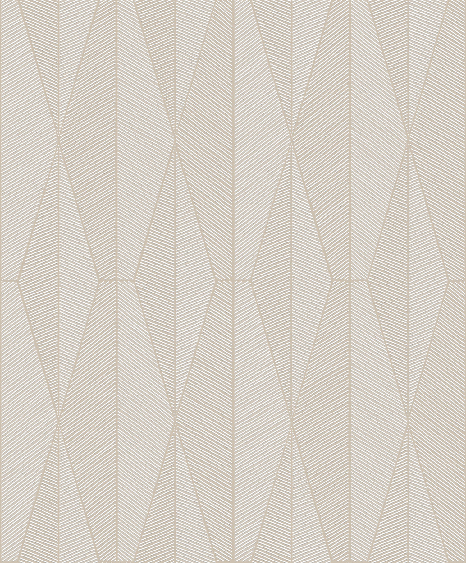 Grau-beige Tapete mit geometrischem Muster, YSA302, Mysa, Khroma by Masuree