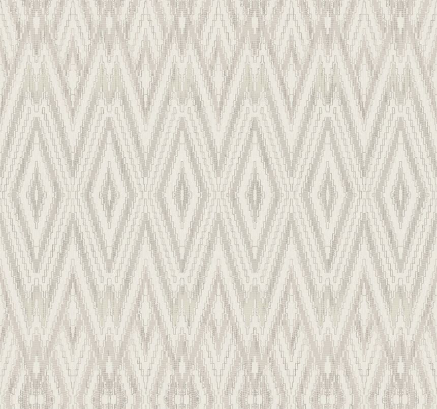 Beige-rosa geometrische Tapete, EV3911, Candice Olson Casual Elegance, York
