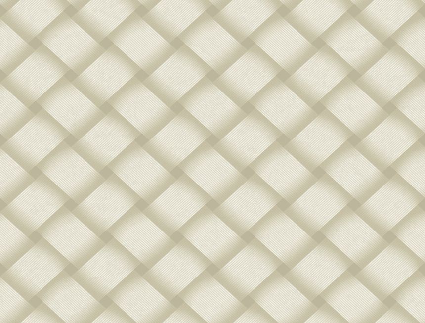 Beige geometrische 3D-Tapete, EV3965, Candice Olson Casual Elegance, York