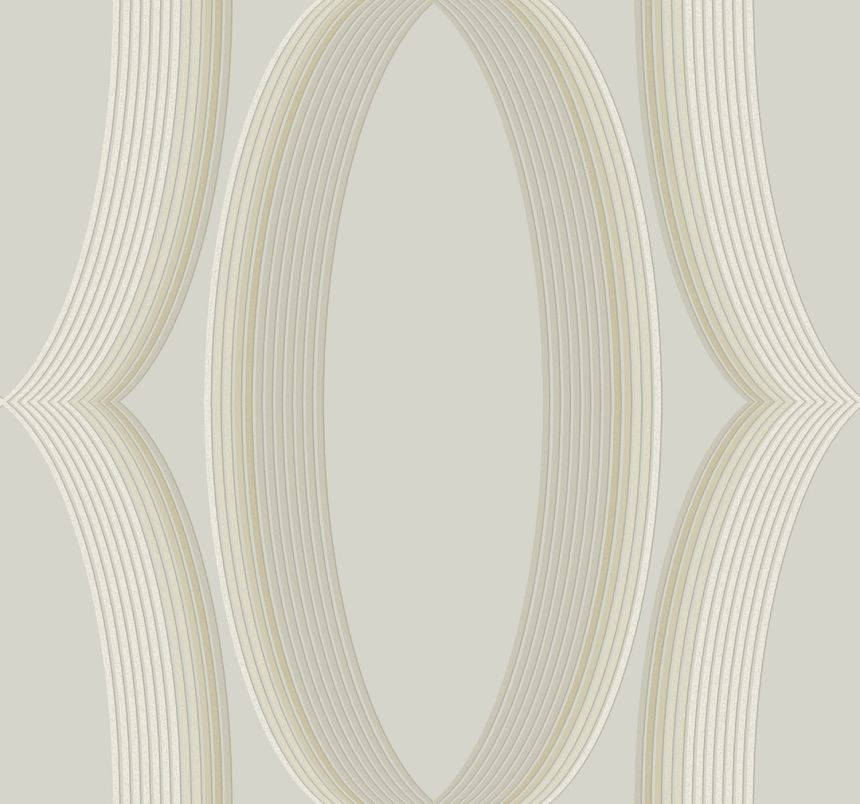 Graue Tapete, geometrisches Muster, EV3984, Candice Olson Casual Elegance, York