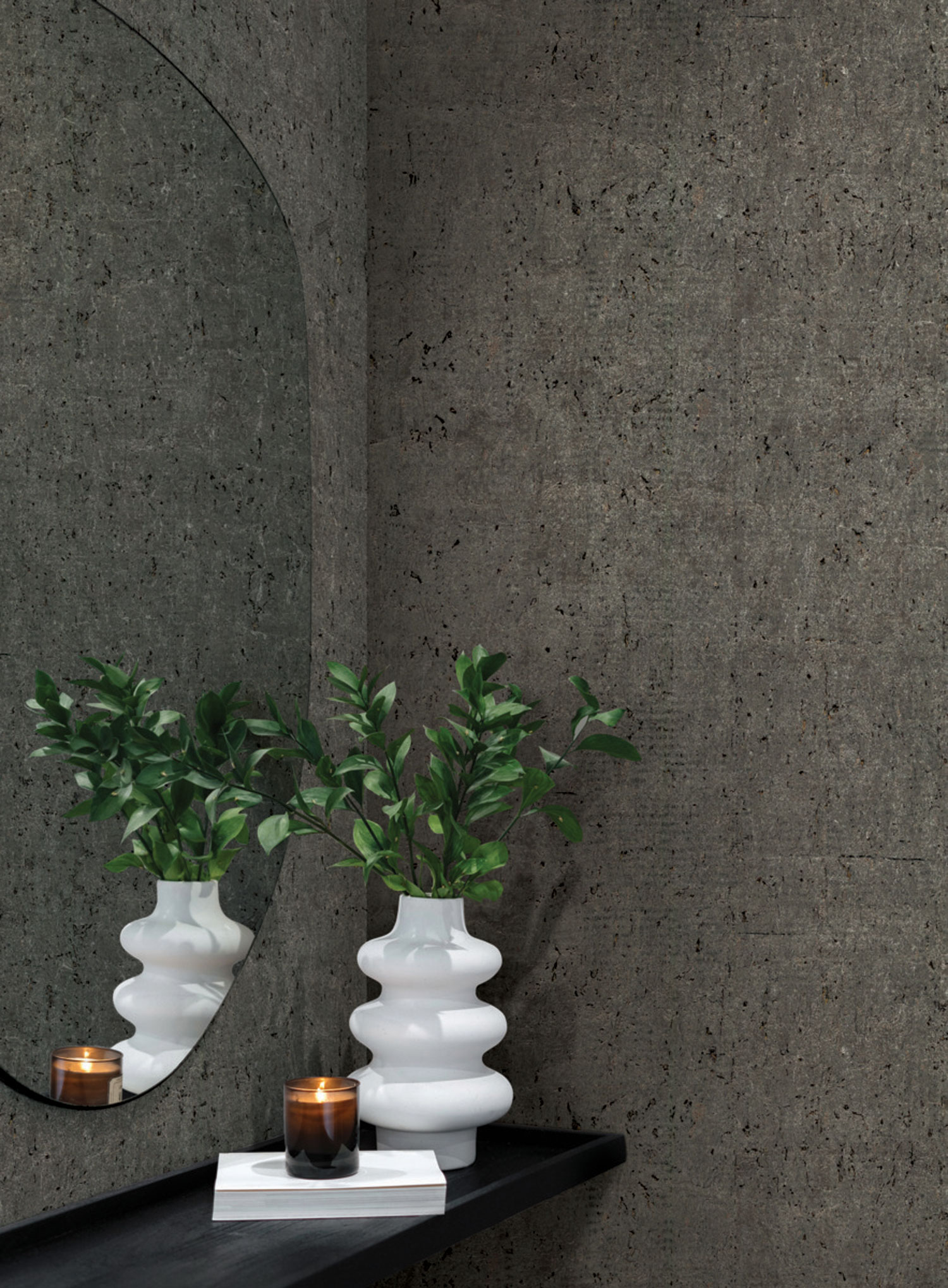 Metallische Korktapete auf Papierunterlage, CZ2483, Candice Olson Casual Elegance, York