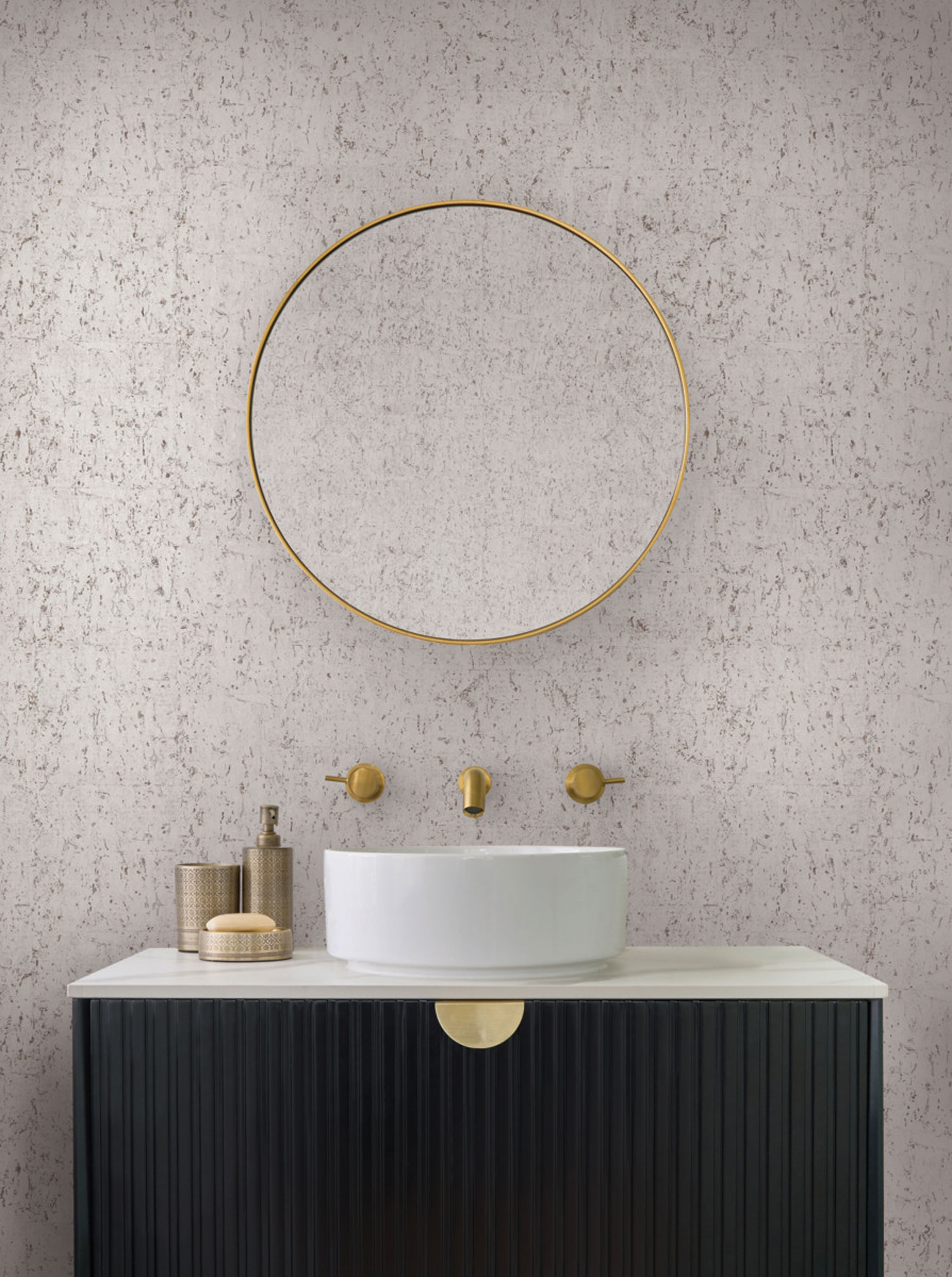 Metallische Korktapete auf Papierunterlage, EV3901, Candice Olson Casual Elegance, York