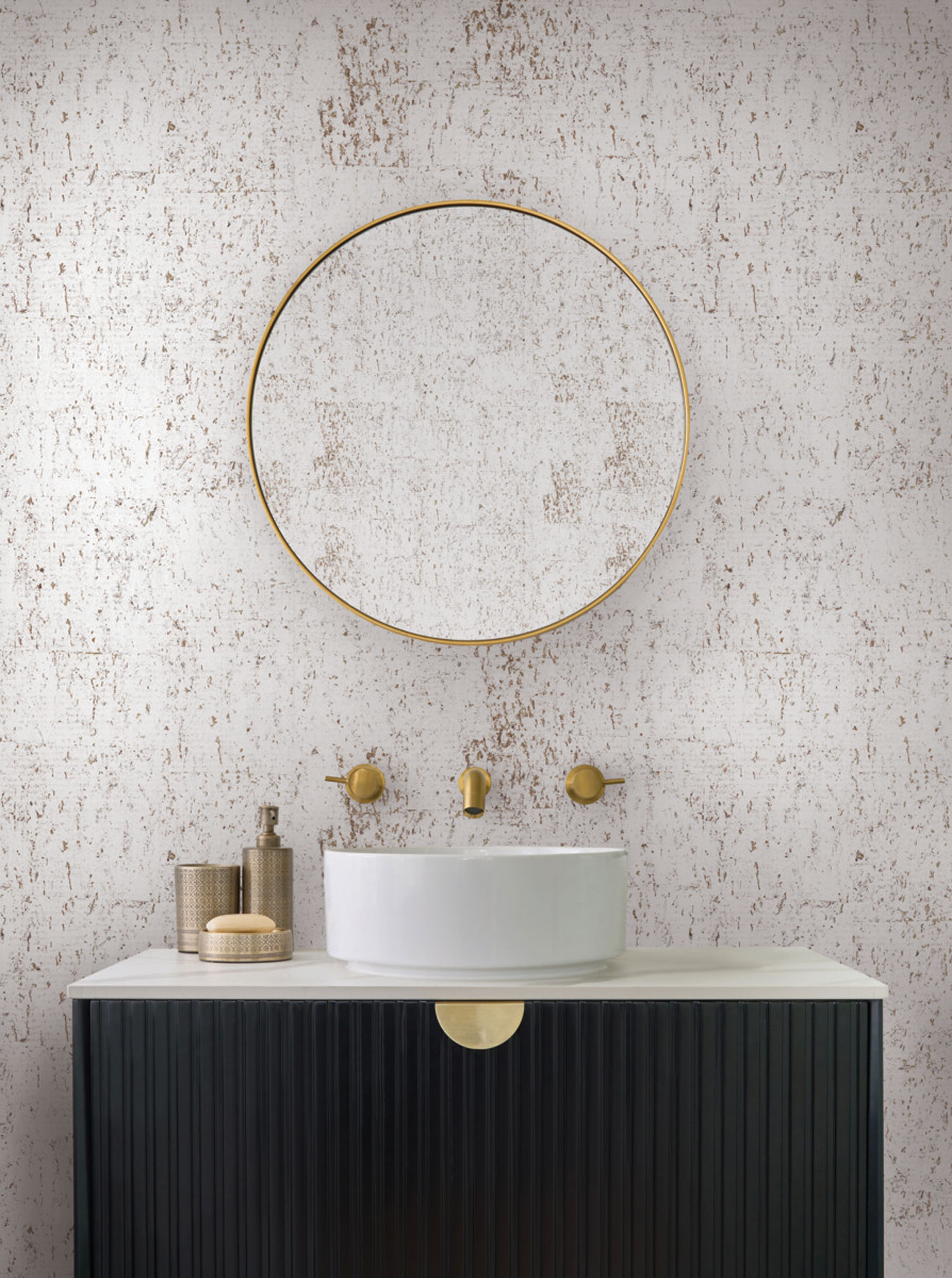 Metallische Korktapete auf Papierunterlage, EV3902, Candice Olson Casual Elegance, York