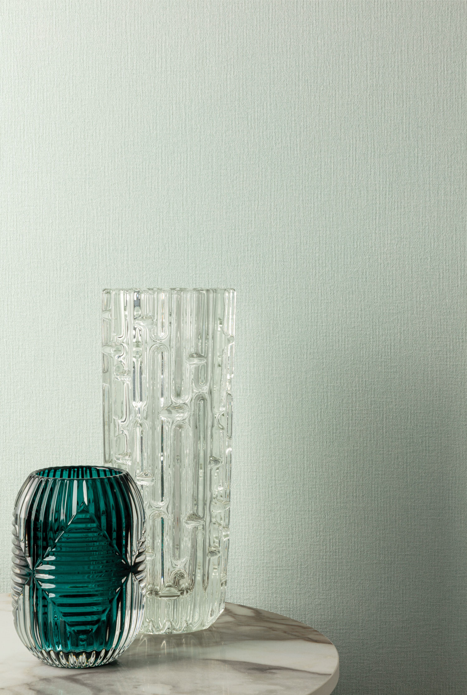 Grau-beige Vliestapete, Stoffimitat, UR1006, Universe 4, Grandeco