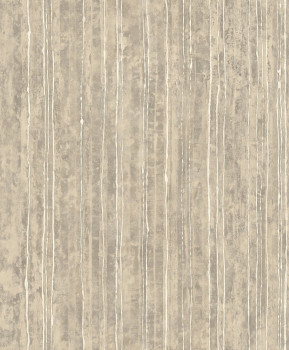 Grau-beige gestreifte Luxustapete, 57723, Aurum II, Limonta