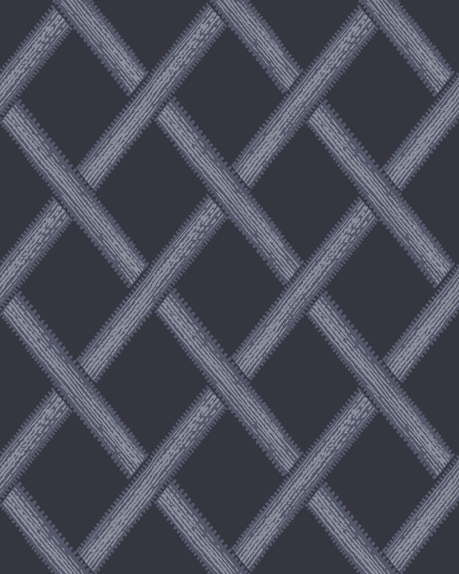 Blaue geometrische Vliestapete, 120632, Retreat, Graham&Brown Premium