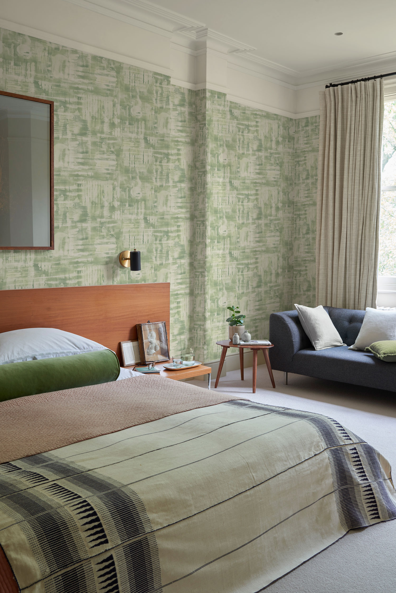 Grüne Vliestapete, 121435, New Eden, Graham&Brown Premium