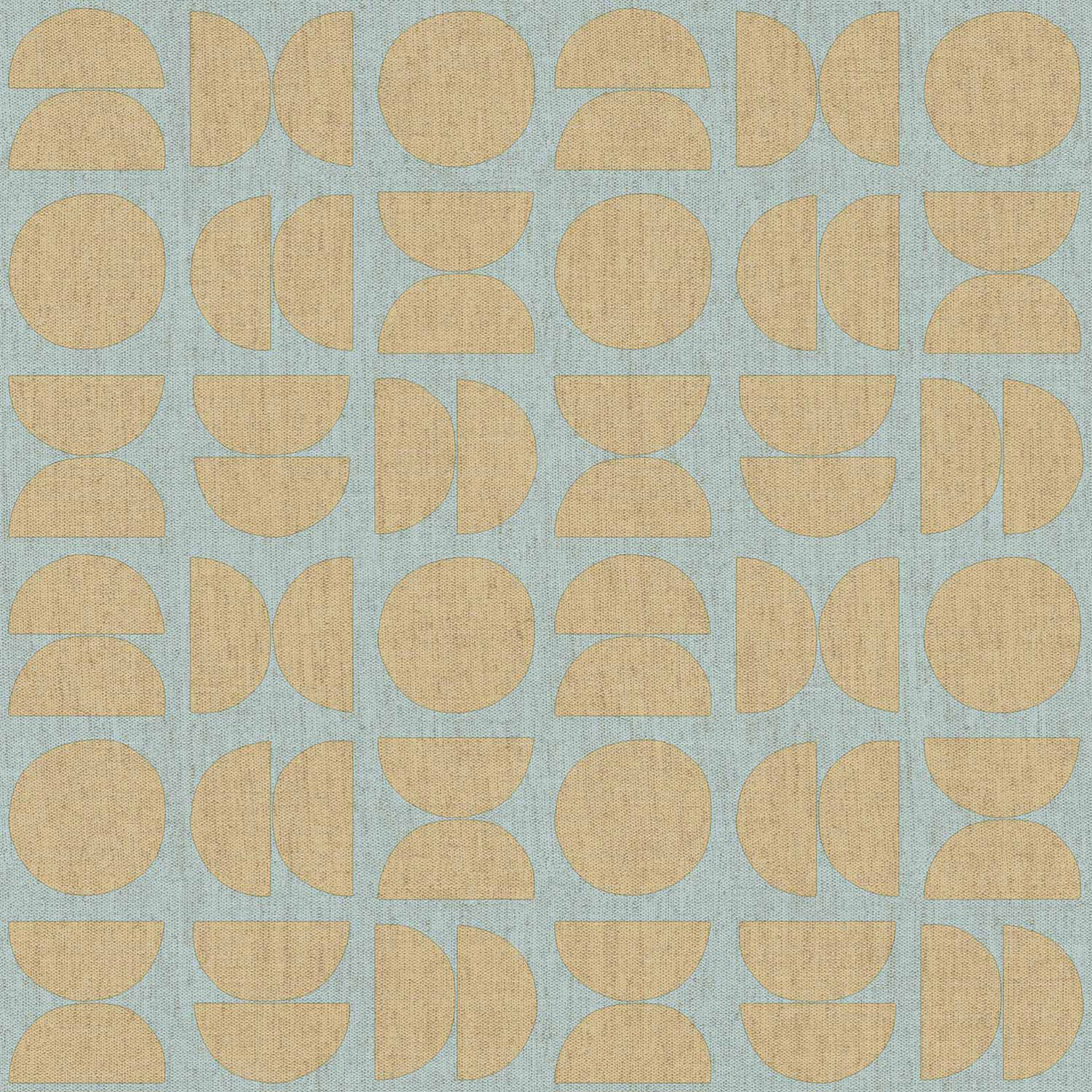 Mentholfarbene Vliestapete, geometrisches Muster, 30156, Energie, Cristiana Masi by Parato