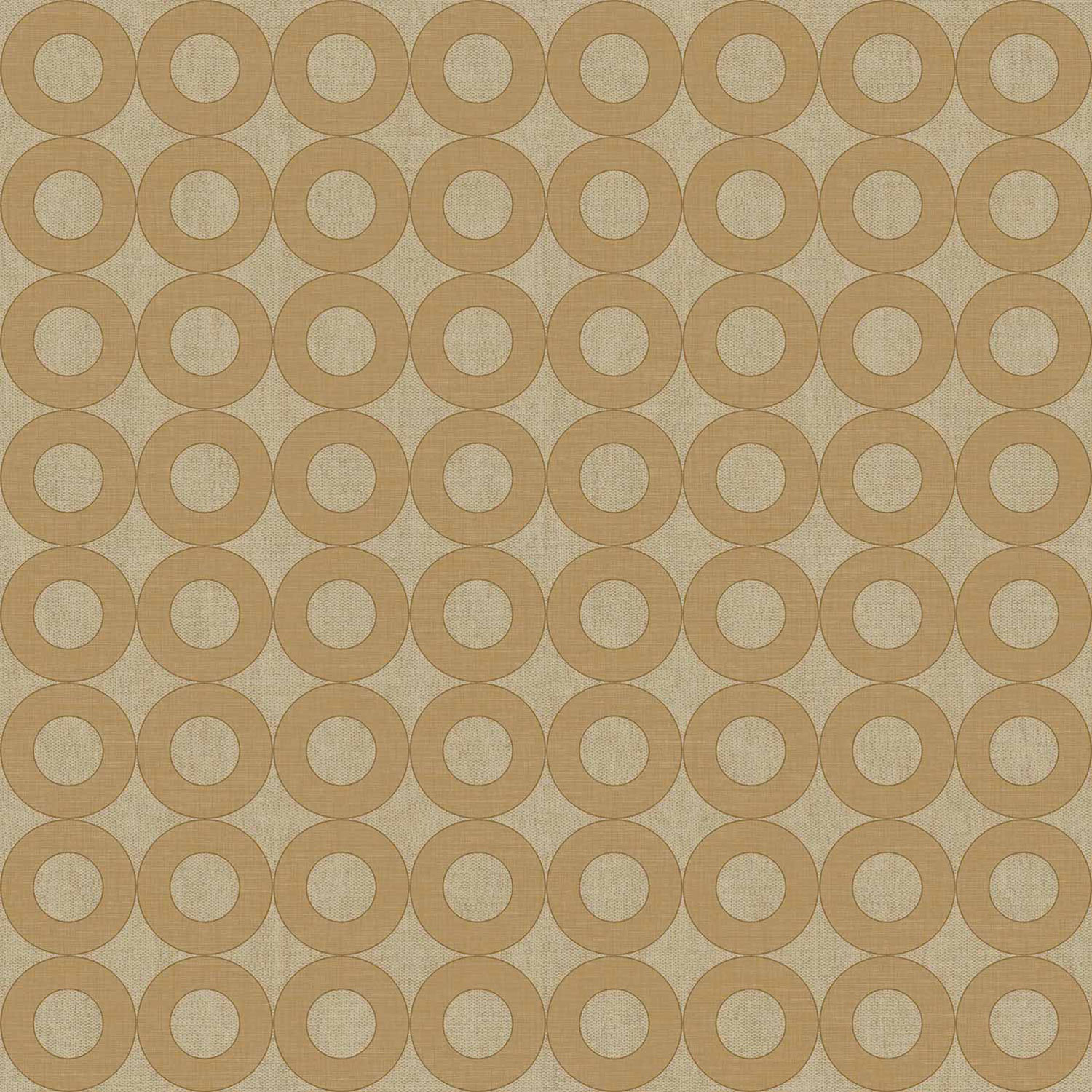 Beigefarbene Vliestapete mit Kreisen, 30164, Energie, Cristiana Masi by Parato