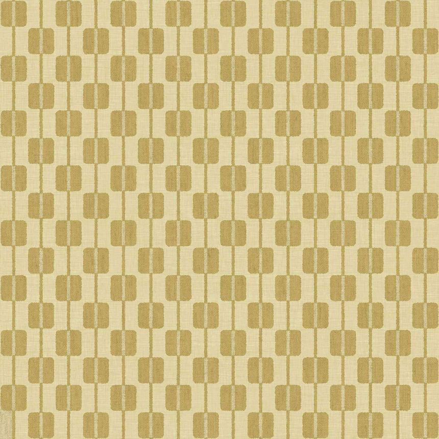 Gelbe Vliestapete, Würfelmuster, 30172, Energie, Cristiana Masi by Parato