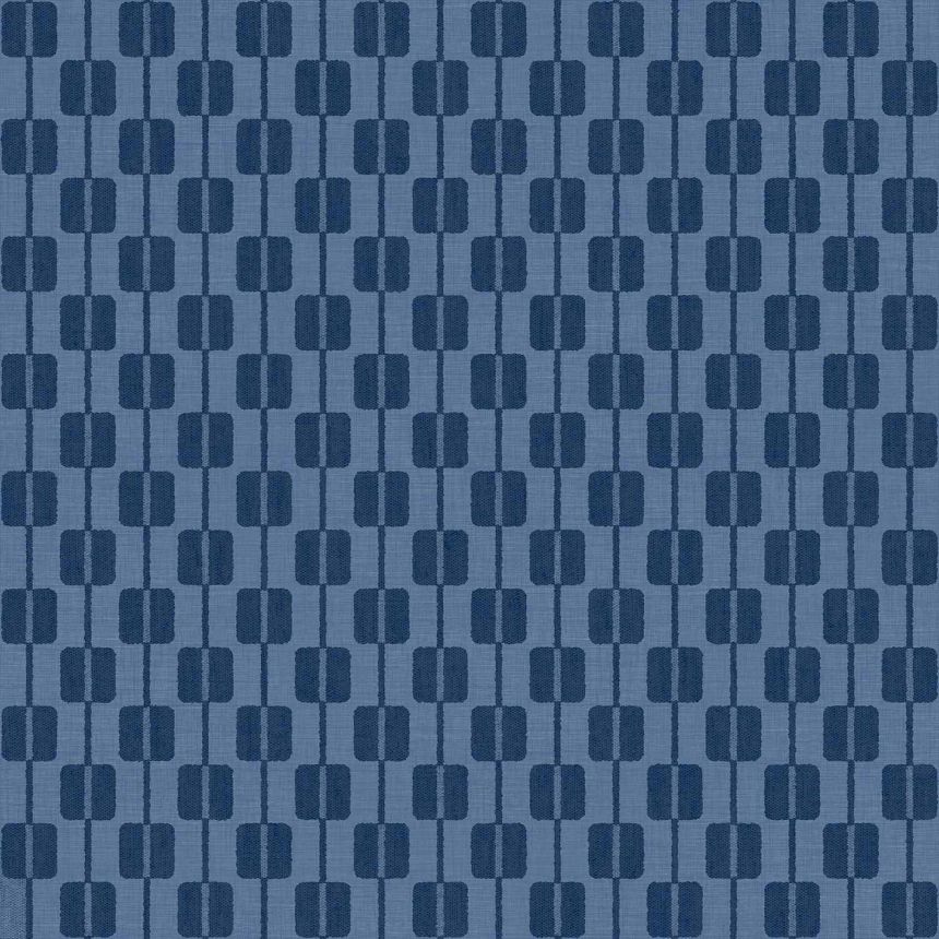 Blaue Vliestapete, Würfelmuster, 30173, Energie, Cristiana Masi by Parato