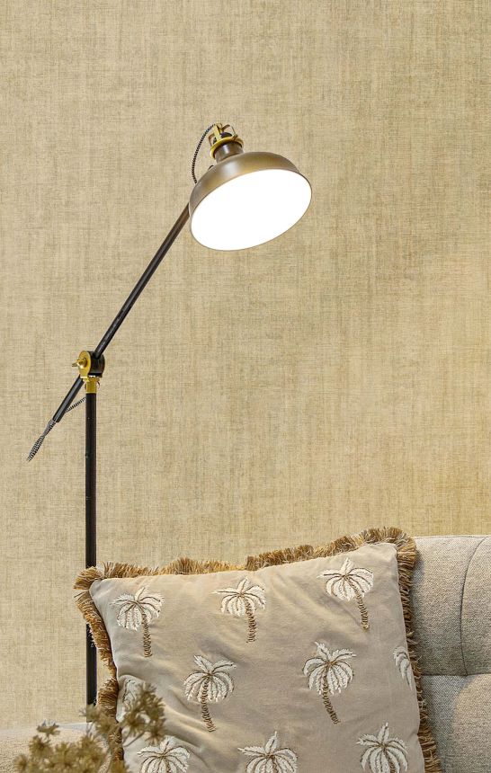 Tapete, beige-grau, Stoffoptik, 30183, Energie, Top Stripes, Parato by Cristiana Masi