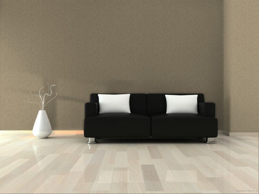 Tapete, braun-grau, Stoffoptik, 30197, Energie, Top Stripes, Parato by Cristiana Masi