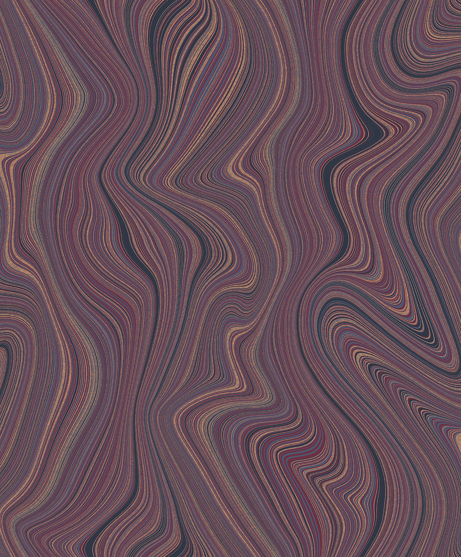 Vliestapete, Linien, Vliestapete, blau-lila, SO27050, Soleado, Decoprint