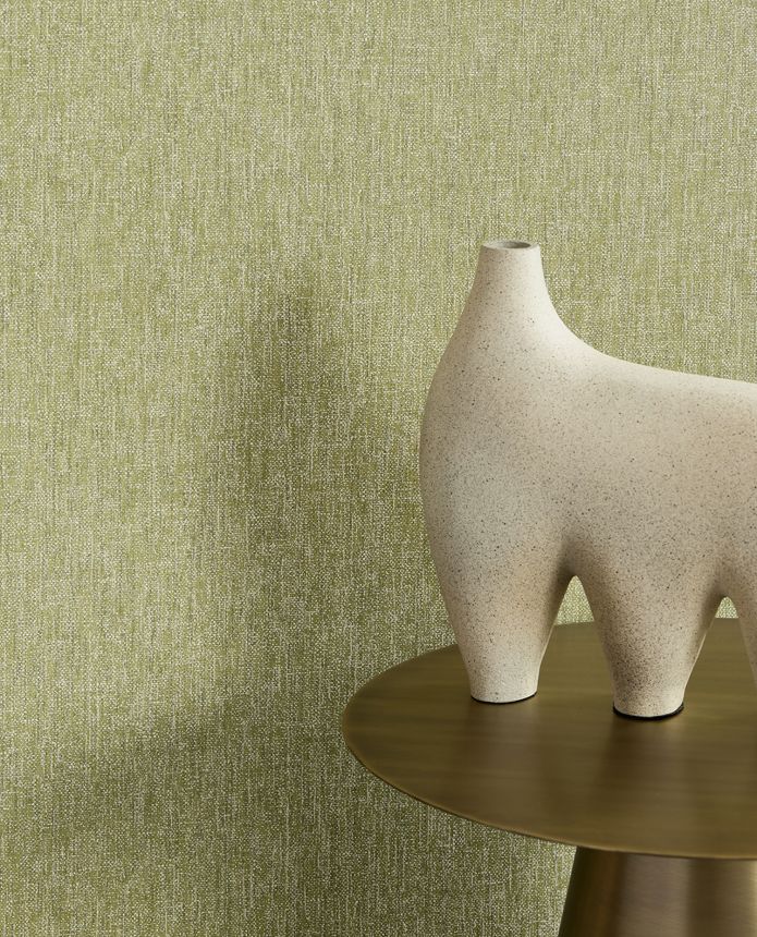 Grüne Tapete, Stoffimitat, 333536, Festival, Eijffinger