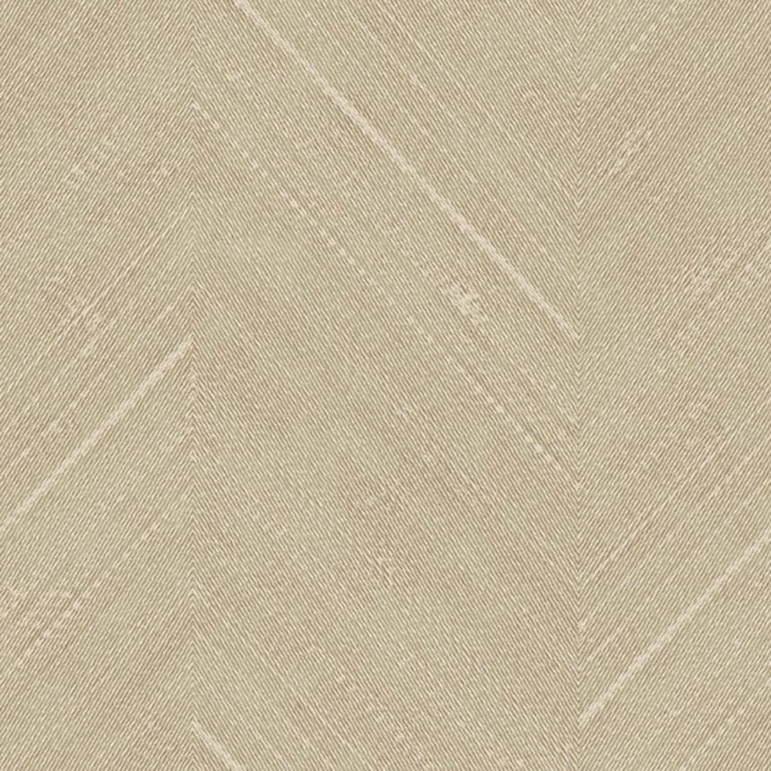 Vliestapete, beige, Stoffimitat, Streifen, NHW1017, Perla, Decoprint