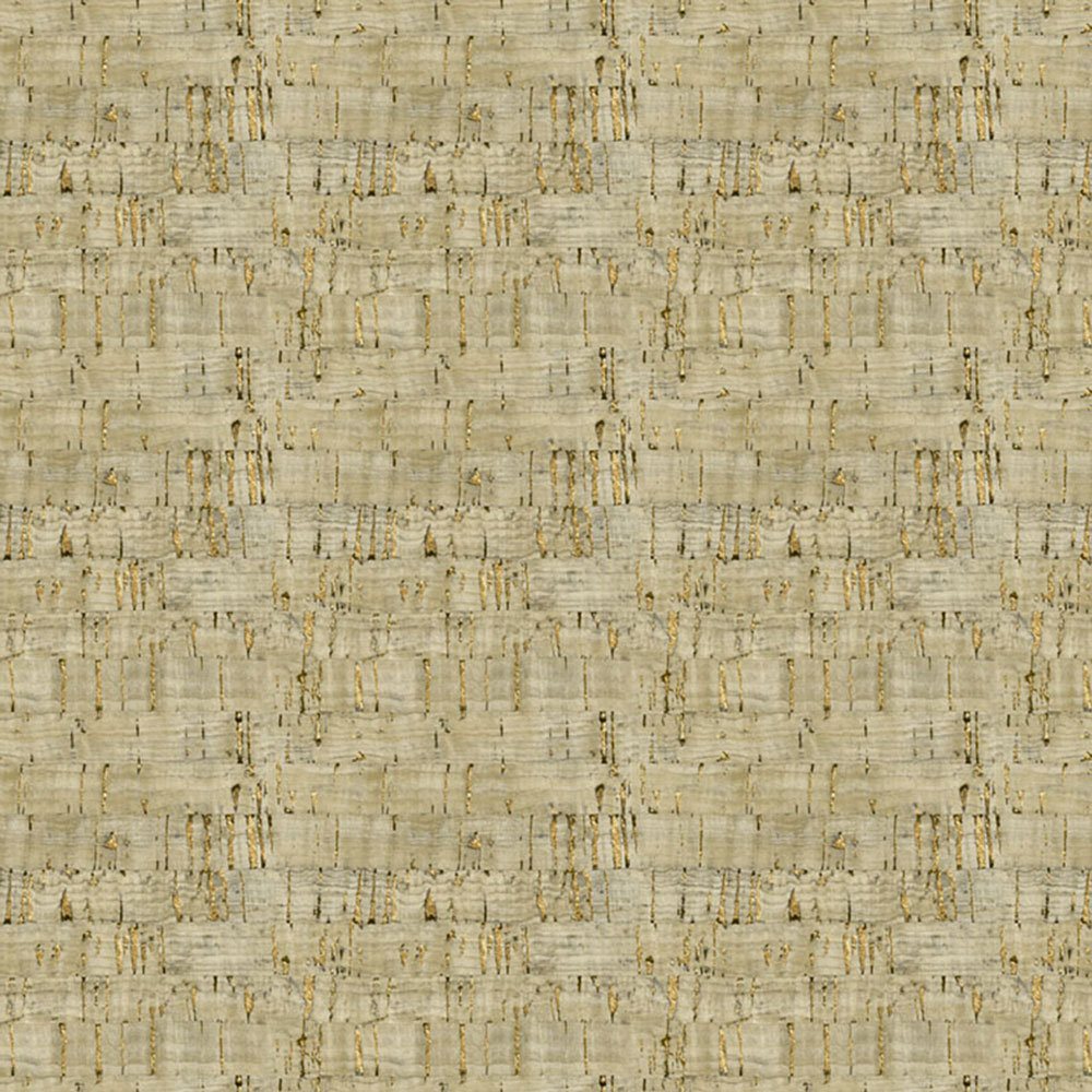Tapete in beige-bronzener Korkoptik, NHW1027, Perla, Decoprint