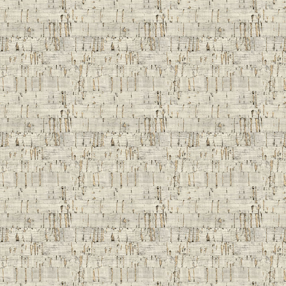 Tapete in grau-bronzener Korkoptik, NHW1029, Perla, Decoprint