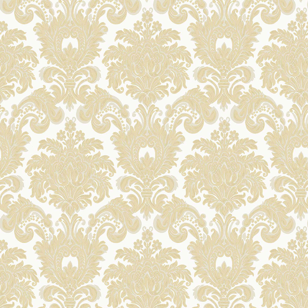 Goldbeige Barocktapete, 33322, Tradizioni, Cristiana Masi by Parato