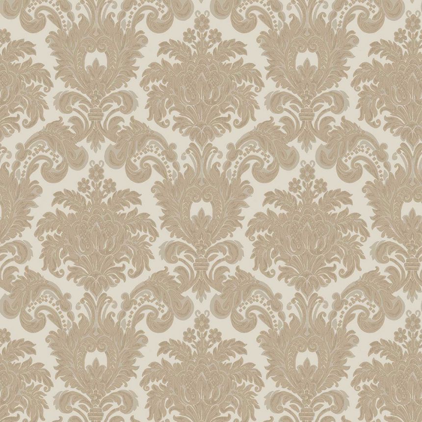 Goldbeige Barocktapete, 33324, Tradizioni, Cristiana Masi by Parato