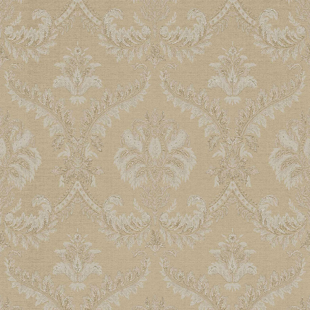 Beige-goldene Barocktapete, 33333, Tradizioni, Cristiana Masi by Parato