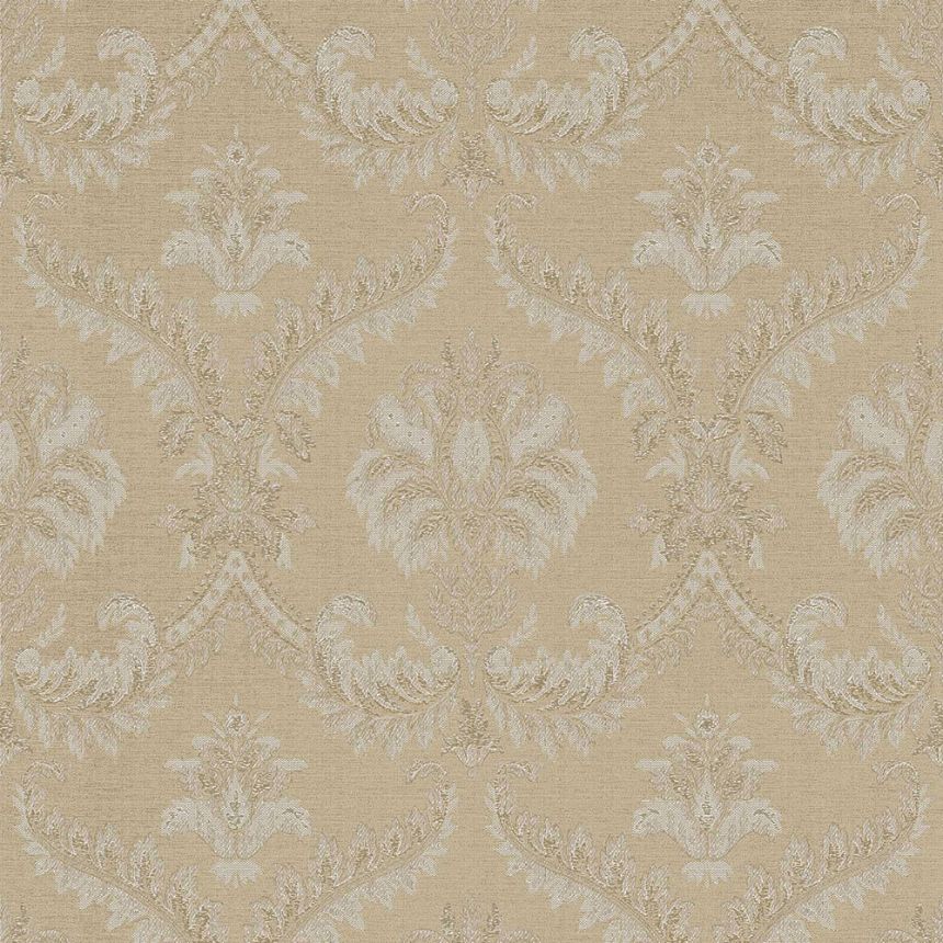 Beige-goldene Barocktapete, 33333, Tradizioni, Cristiana Masi by Parato