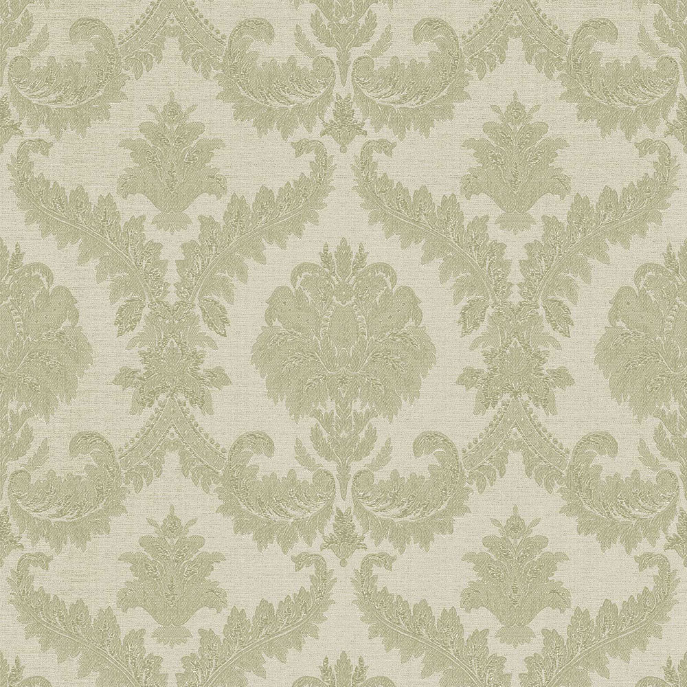Grüne Barocktapete, 33335, Tradizioni, Cristiana Masi by Parato