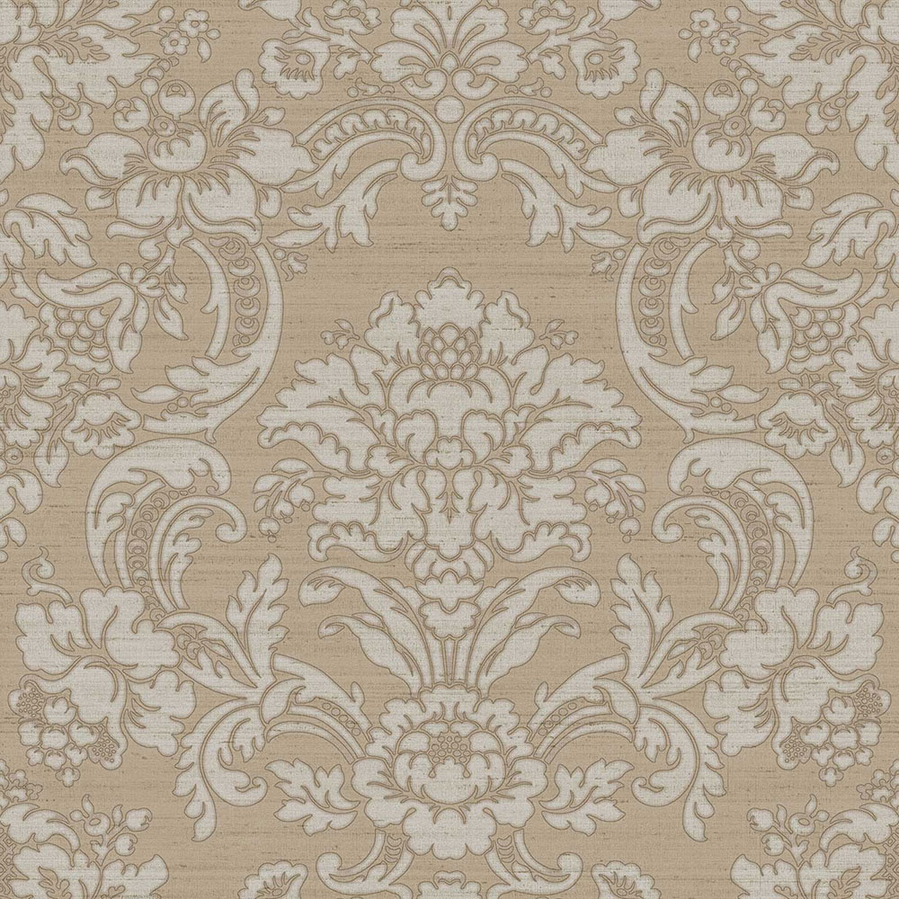 Beige Barocktapete, 33344, Tradizioni, Cristiana Masi by Parato