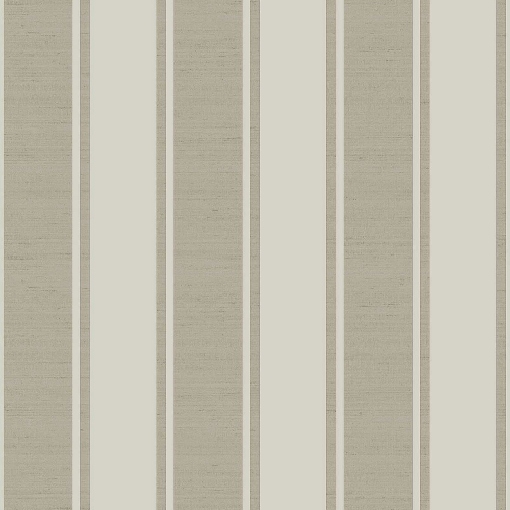 Braun-beige gestreifte Tapete, 33366, Tradizioni, Cristiana Masi by Parato