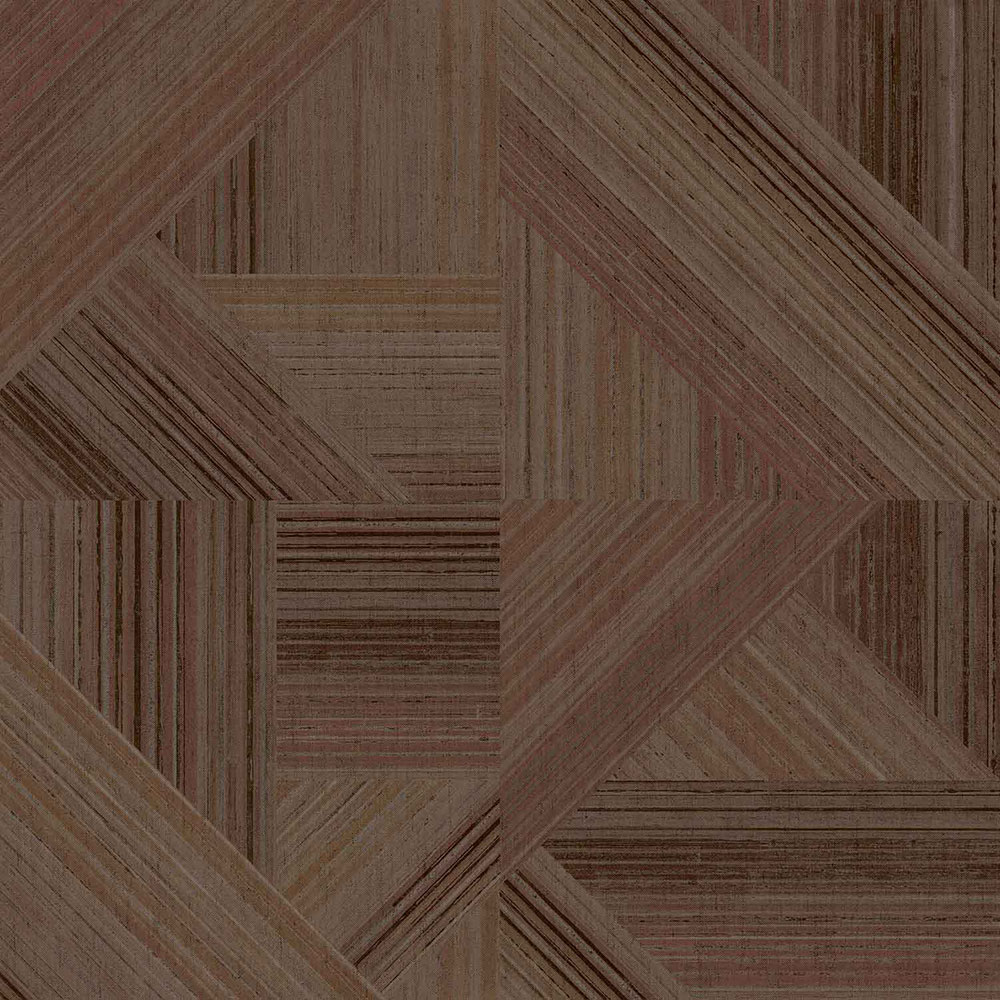 Terrakotta geometrische Tapete, 43848, Terra, Cristiana Masi by Parato