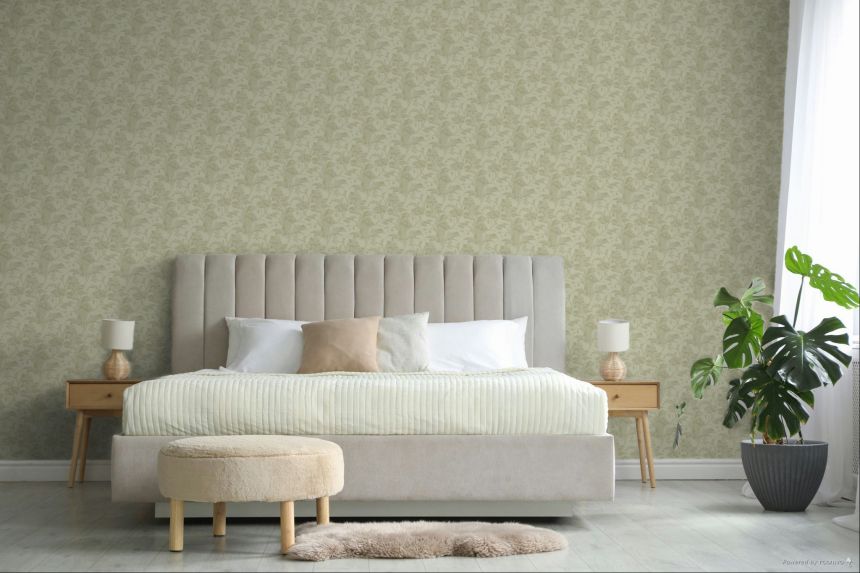 Grün-goldene florale Vliestapete, 340133, Gilded, Eijffinger