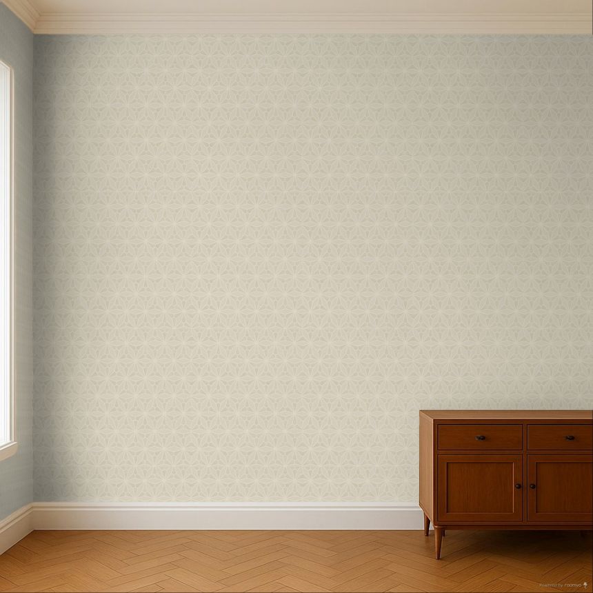 Cremefarbene florale Vliestapete, 340140, Gilded, Eijffinger