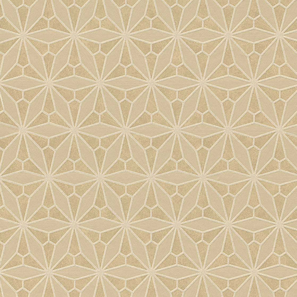 Beige florale Vliestapete, 340141, Gilded, Eijffinger