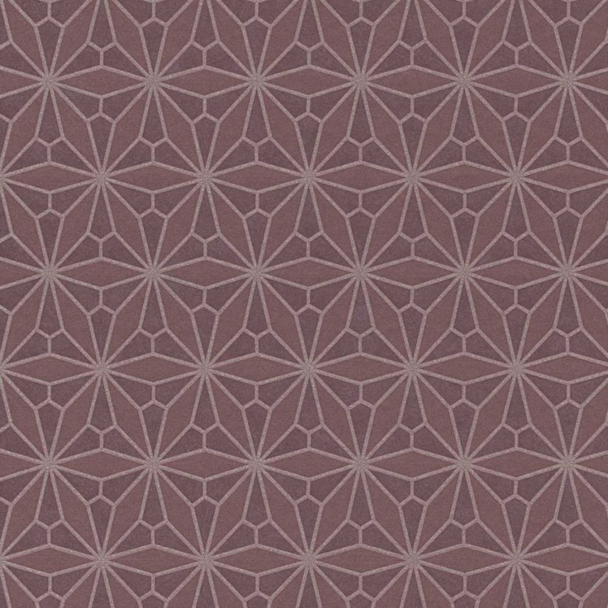 Lila florale Vliestapete, 340146, Gilded, Eijffinger