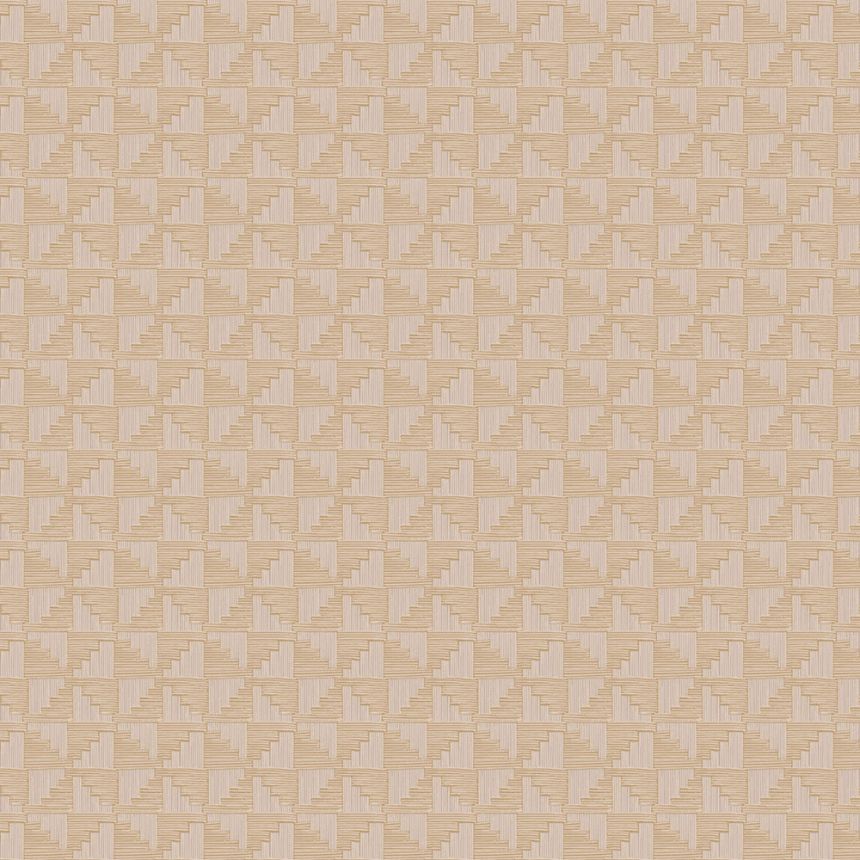 Beige geometrische Retro-Tapete, 333651, Revive, Eijffinger