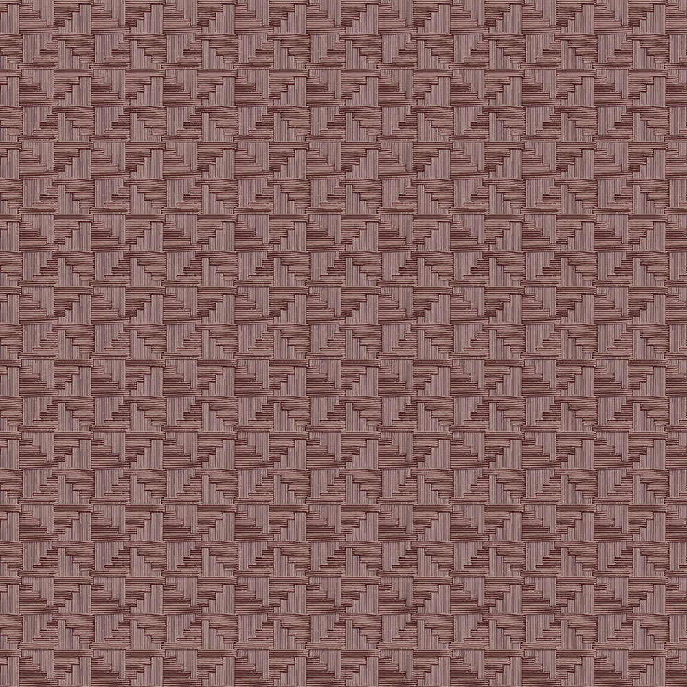 Lila geometrische Retro-Tapete, 333655, Revive, Eijffinger